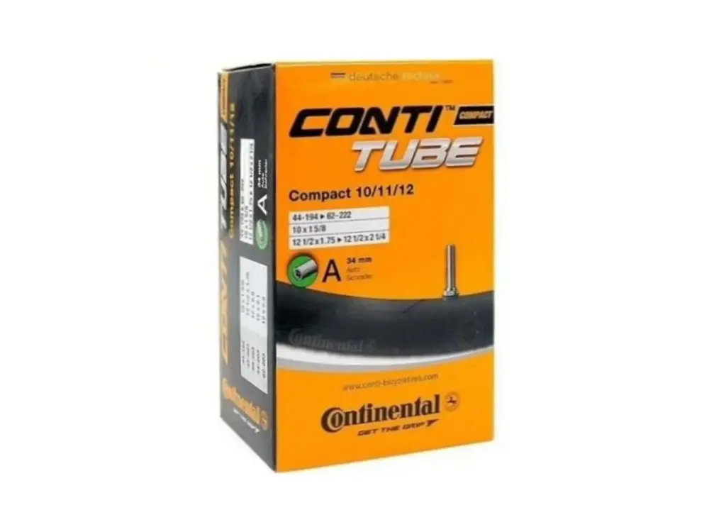 Značkový duše Continental Compact 10/12 AV autoventil