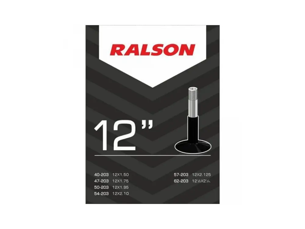 duše Ralson 12x1,75-2,125 AV Doprava Zdarma