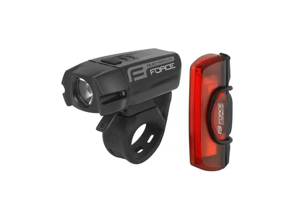 Force Glare USB sada světel přední+zadní Nejlepší Cena