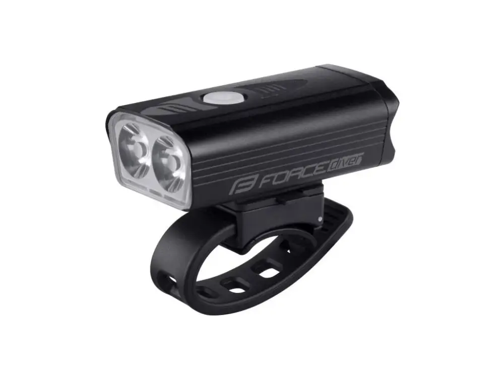 světlo přední Force Diver 900LM USB černé Hit Sezóny