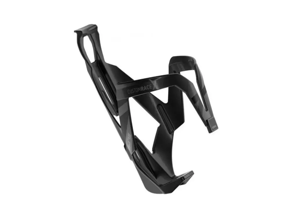 Elite Custom Race X košík na láhev černá/černá lesklý Výhodná Nabídka