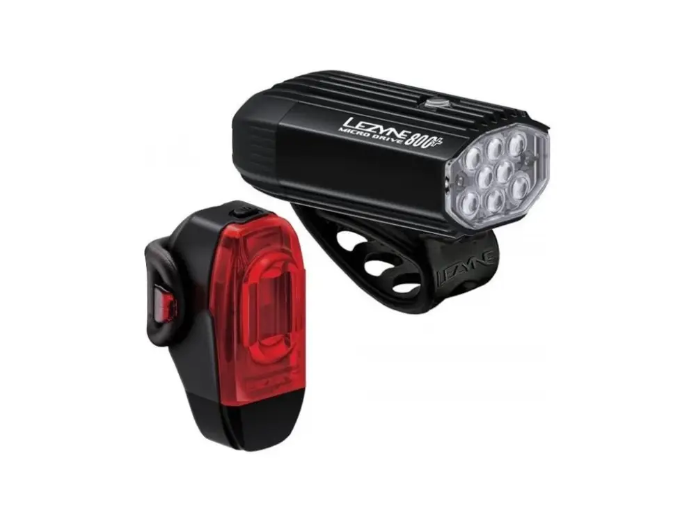 Aktuální Lezyne Micro Drive 800+ / KTV Drive+ sada světel
