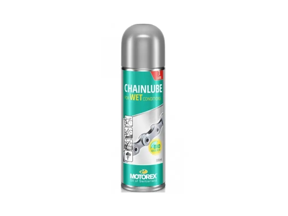 Nejlepší Volba Motorex Wet Conditions 300ml mazivo na řetěz ve spreji
