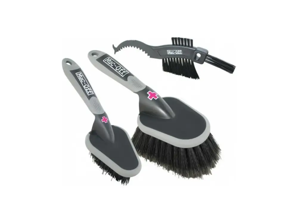 Muc-Off 3 Brush Set sada kartáčů 3ks Omezená Nabídka