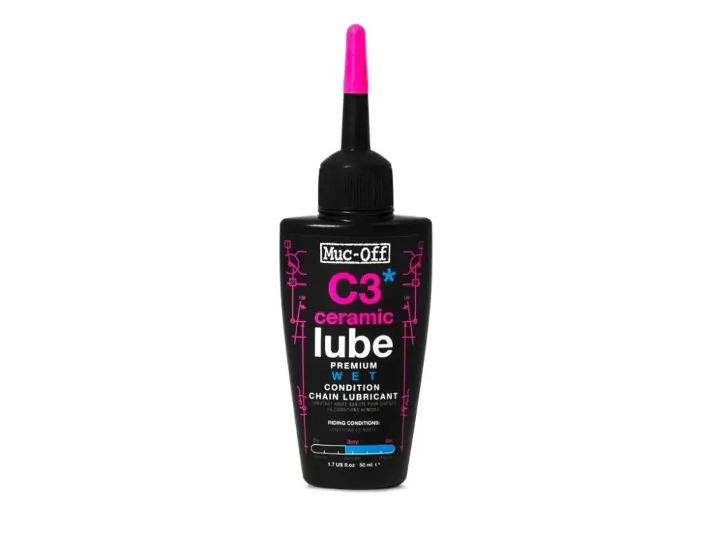 Muc-Off C3 Wet Ceramic Lube 50ml mazivo Nejprodávanější