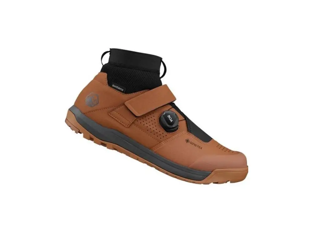 tretry Shimano MTB SH-GE900 kaštanové GORE-TEX Tovární Cena