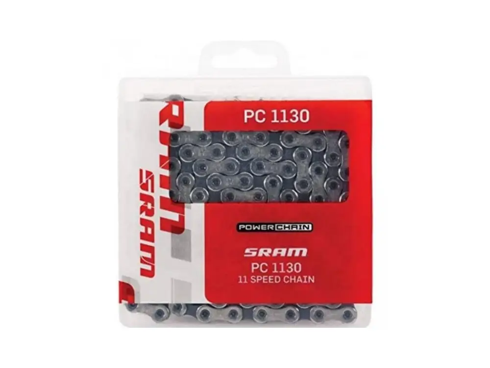 Cenová Bomba řetěz Sram PC-1130 se spojkou v krabičce 114čl.