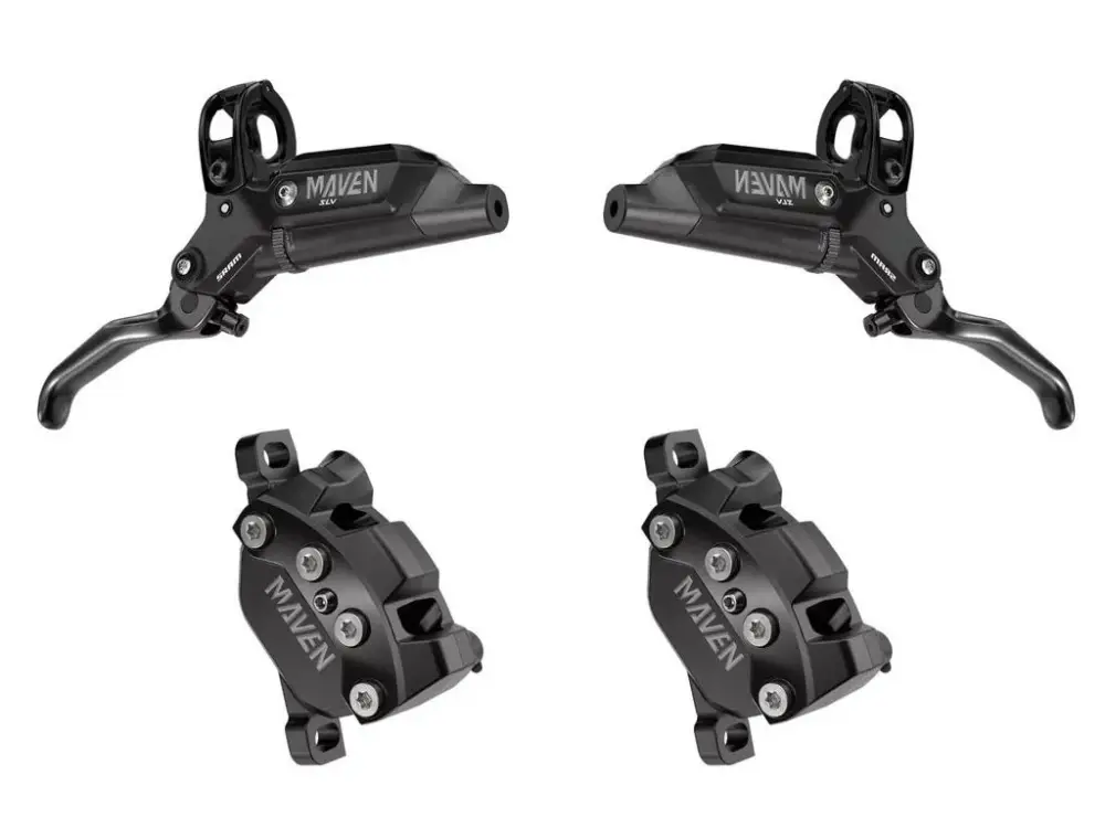 brzdy Sram Maven Silver 4-pístek sada př+zadní OEM balení Značkový