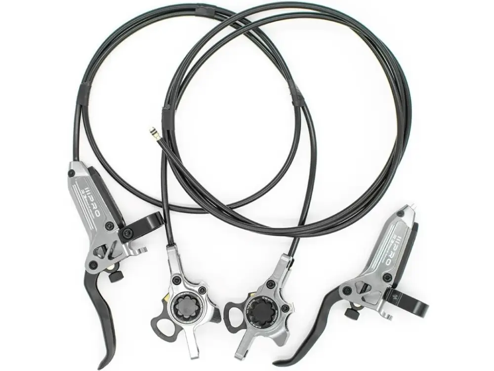 Brzdy IIIPro R3 šedé hydraulické přední+zadní Originální