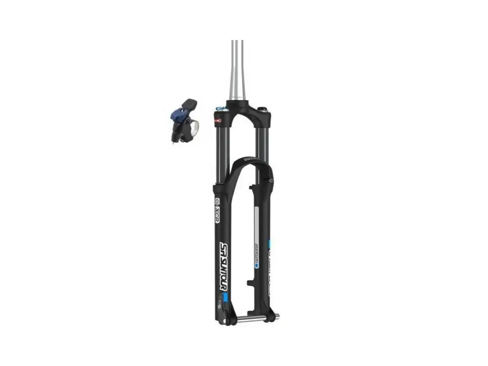 vidlice Suntour XCR34 RL-R Coil 29 100mm černá Taper Omezená Nabídka