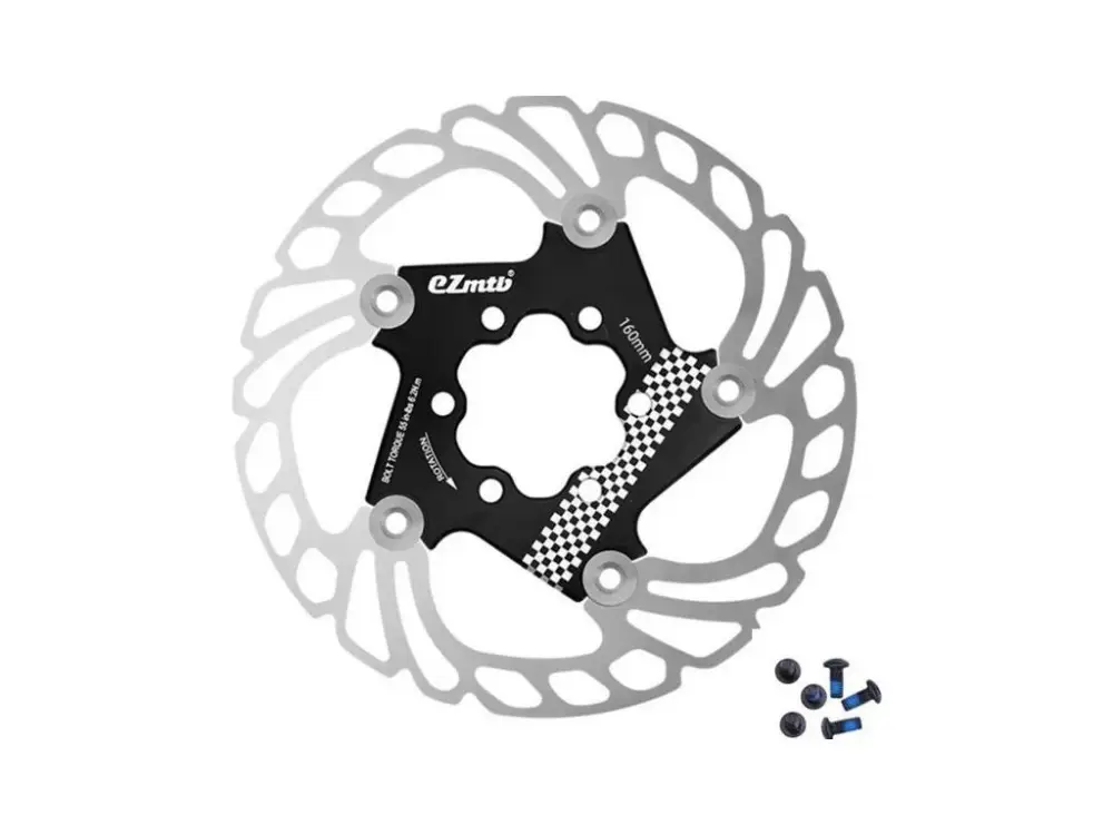 brzdový kotouč EZmtb6-Hole 160mm černý Nová Kolekce
