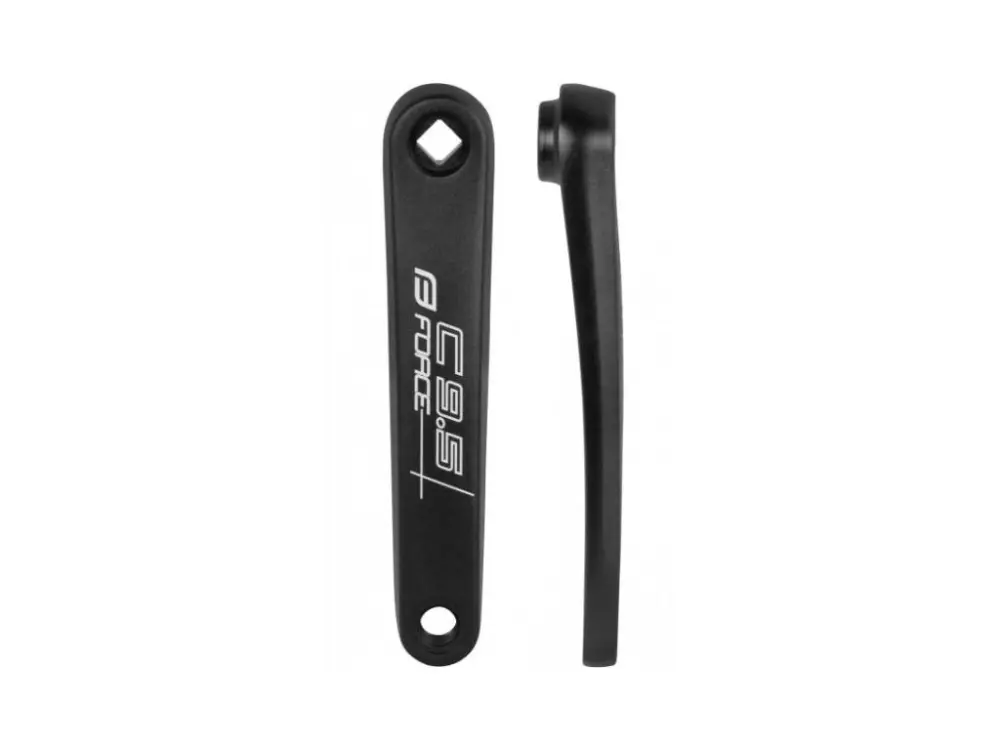 klika levá Force Road C9.5 Al 175mm černá Vysoce Kvalitní