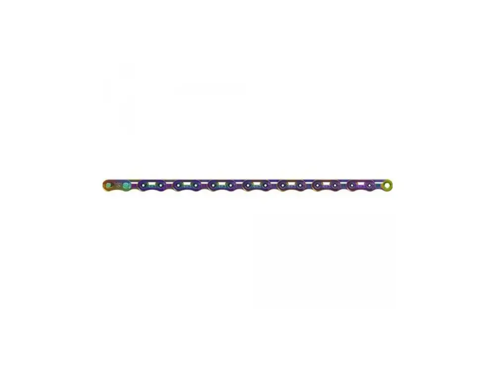 Oblíbený Řetěz Sram Red E1 Flattop Rainbow se spojkou v krabičce