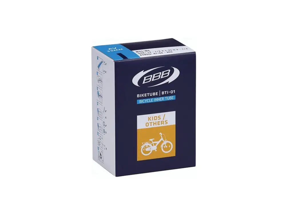 Duše na kolo BBB BTI-11 DV/EP 16x1.75/2.125 Nejprodávanější