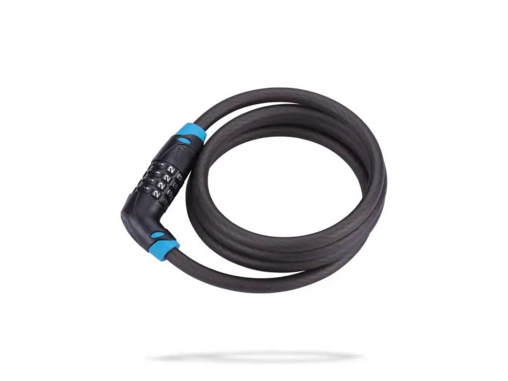 Super Cena Zámek na kolo kódový BBB BBL-35 Codesafe 10mmx150cm