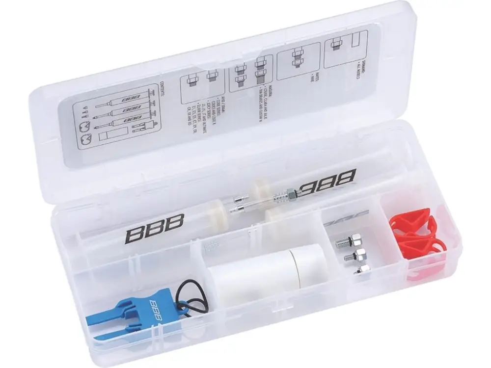 Sada na tlakování kotoučových brzd BBB BBS-101 BleedKit Autentický