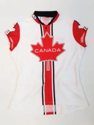 Sugoi Canada Jersey dámský dres s krátkým rukávem chilli red Výhodná Nabídka