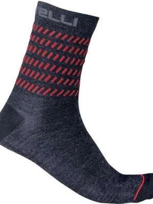 Nízká Cena Ponožky Castelli GO 15 Savile blue/red