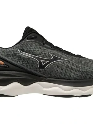 Boty Mizuno Wave Skyrise 3 Black/silver/orange cooper Top Prodej