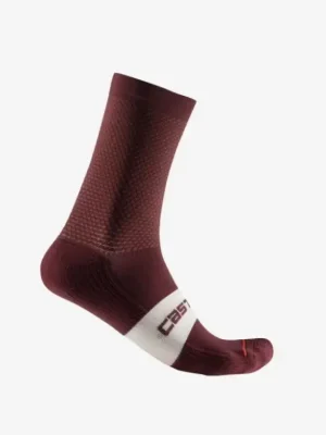 Ponožky Castelli Espresso 15 deep bordeaux Akční Nabídka