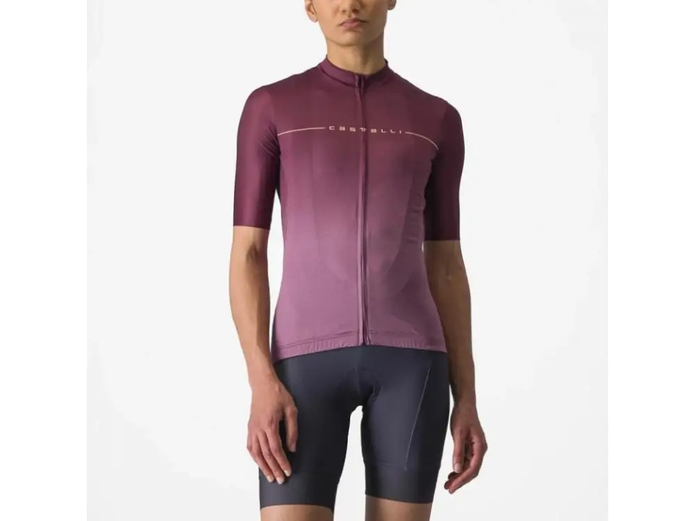 Dámský dres Castelli Salita deep bordeaux/deep purple-soft orange Dokud Zásoby Vydrží