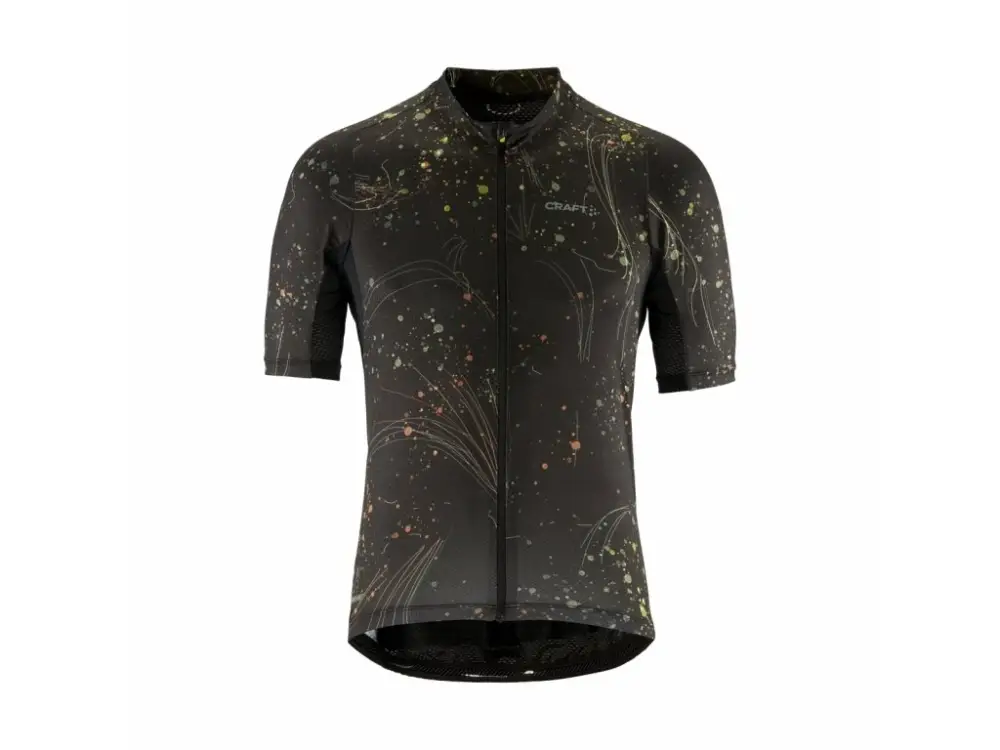 Zlevněný Dres Craft ADV Endur Graphic Black Multi pánský