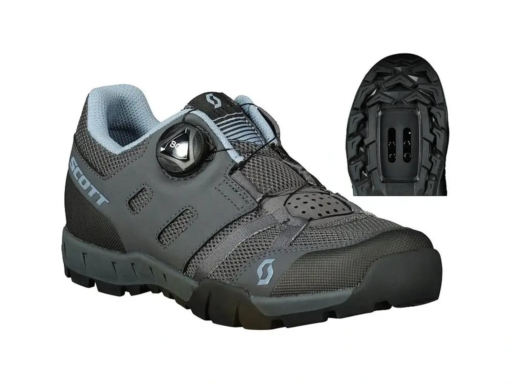 Sleva Dámské boty Scott Ws Sport Crus-R Flat Boa dark grey/light blue