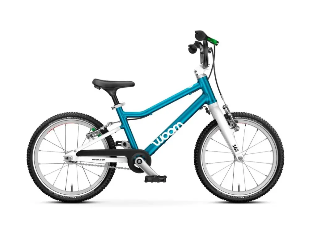 Poslední Šance Dětské kolo WOOM 3 GO Metallic blue 16"