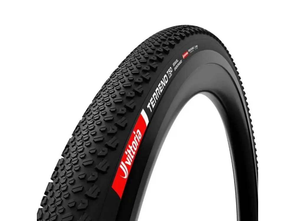 Plášť Vittoria Terreno T50 mixed 45-622 gravel Endurance Full Black G2.0 Zlevněný
