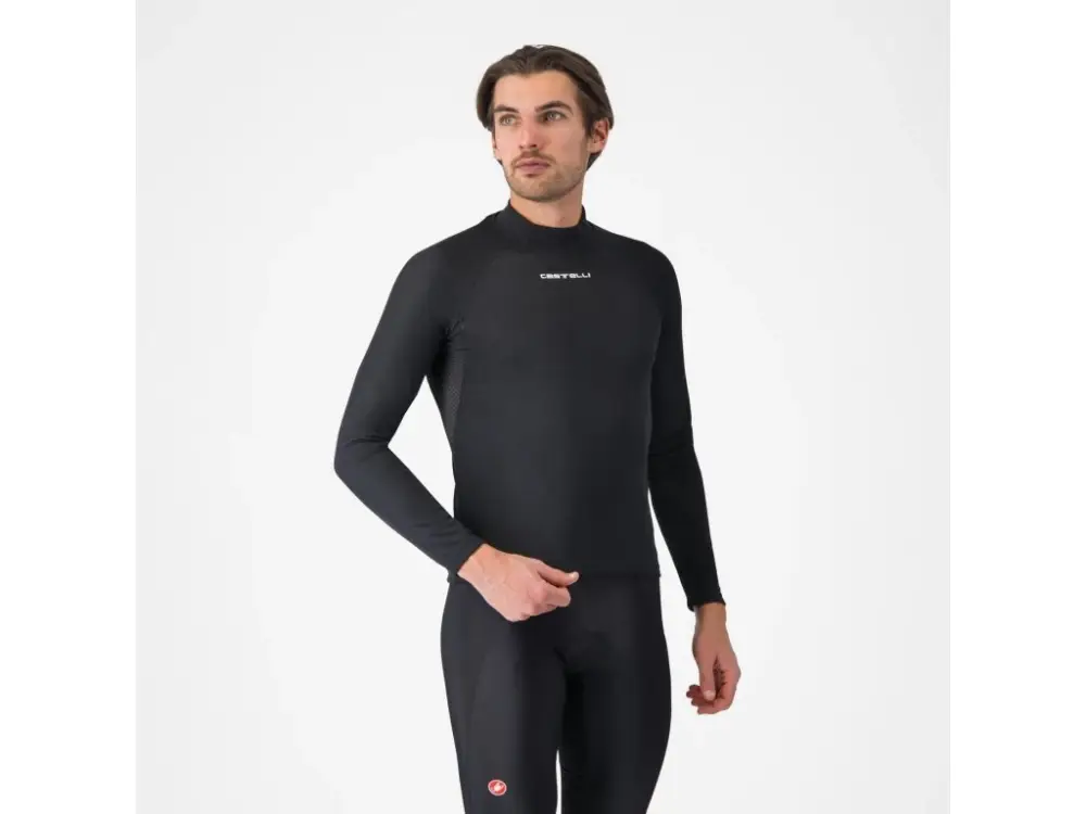 Výprodej Funkční triko Castelli Flanders 2 LS black