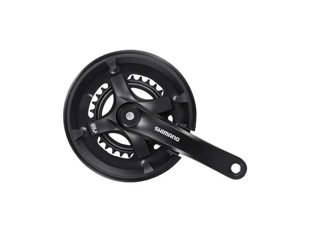 Nejlepší Volba Kliky Shimano 2x7/8 FC-TY5012 46/30 170mm černé s krytem