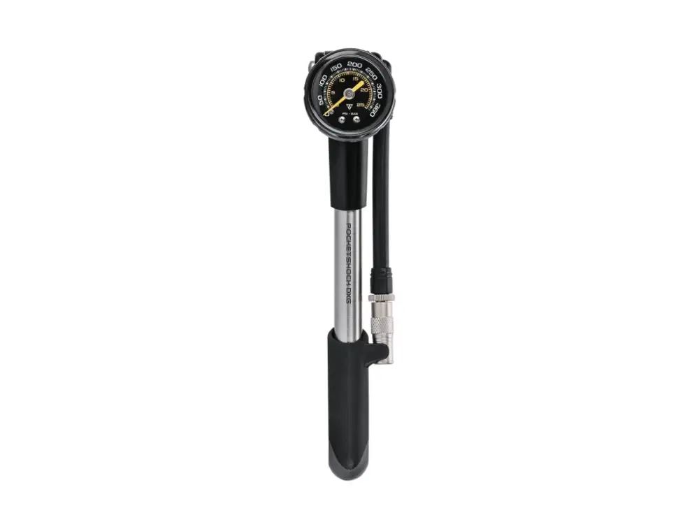 Aktuální Topeak Pocket Shock DXG pumpička na tlumiče TPSMB-DX
