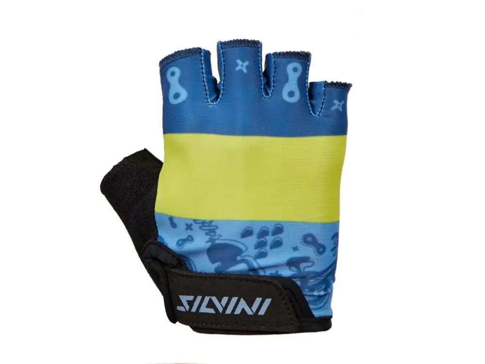 Tovární Cena Silvini PUNTA rukavice dětské (černá/modrá)