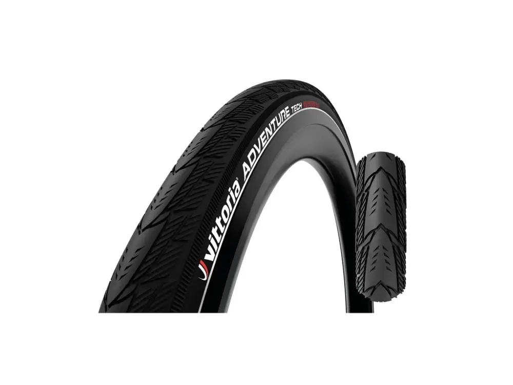 Novinka Vittoria plášť ADVENTURE TECH (drát) 622-40 (Black/reflex)