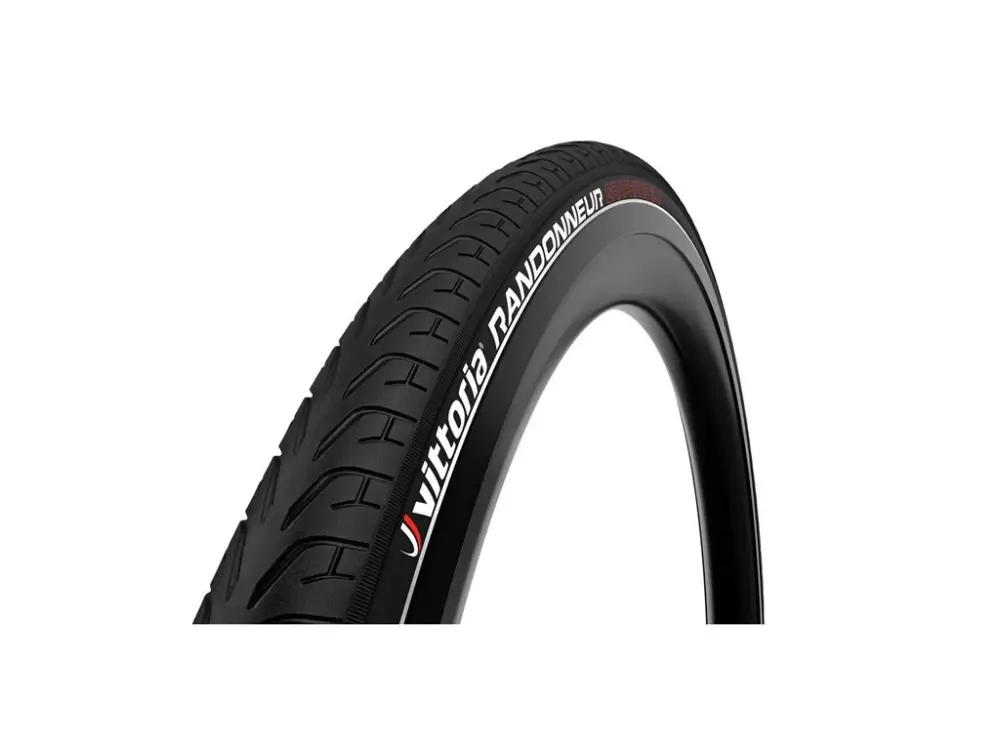 Vittoria plášť RANDONNEUR (drát) 622-40 (Black) Levný