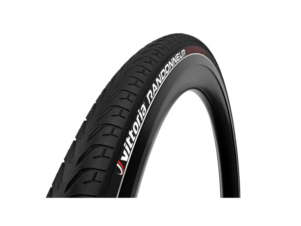Vittoria plášť RANDONNEUR (drát) 622-42 (Black) Značkový