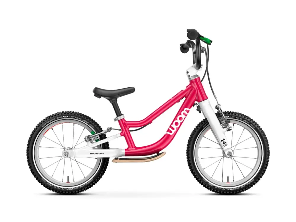 Značkový Woom 1 (14") Plus GO (hot pink - růžová)