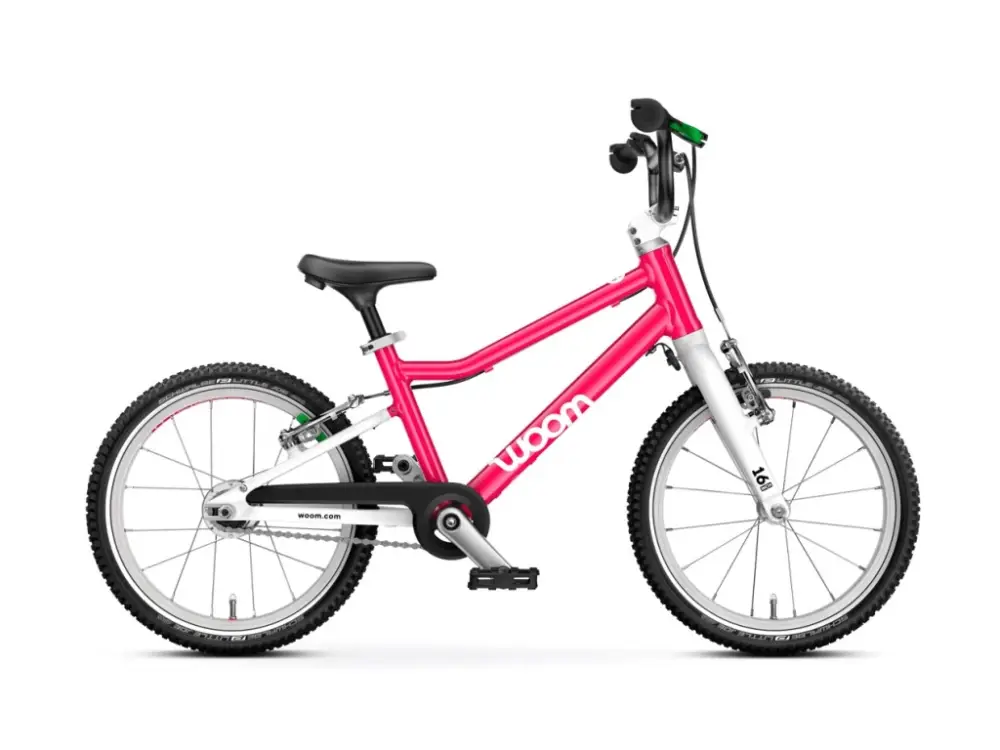 Woom 3 (16") Automagic GO (hot pink - růžová) Doprava Zdarma