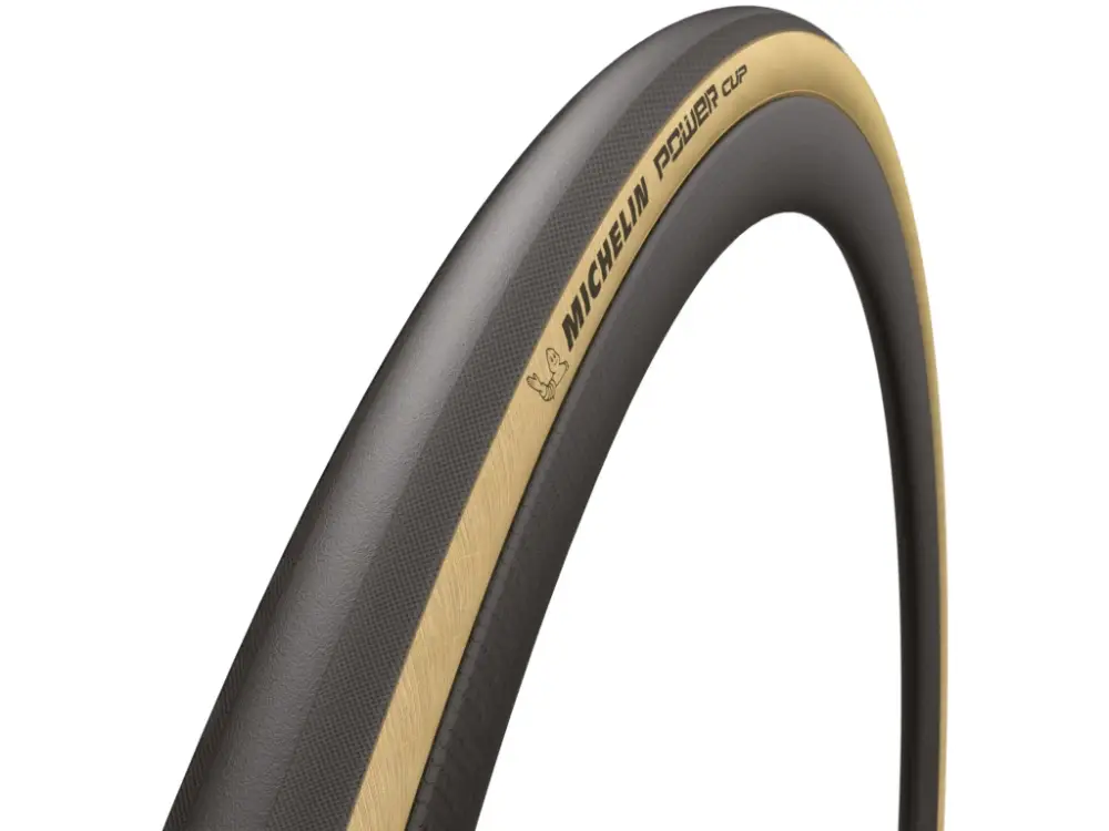 Michelin galuska Power Cup 700x25 (hnědý bok) GUM-X Cenově Výhodný