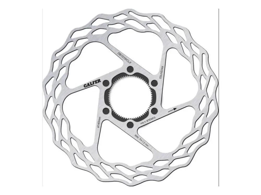 Galfer brzdový kotouč silniční/gravel WAVE fulcrum 140x1,8mm - center lock Autentický