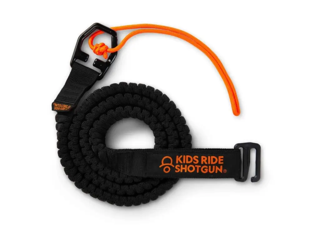 Kids Ride Shotgun Lano na tahání kola Quick Fit černé Jen Po Omezenou Doba