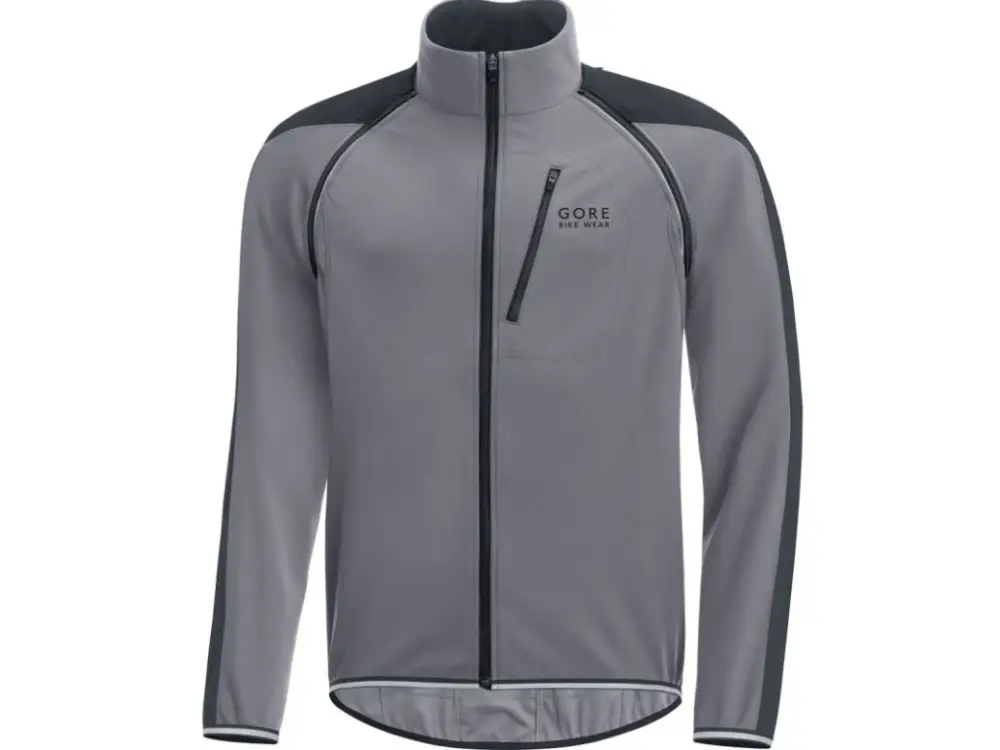 GORE WINDSTOPPER C3 WS Phantom Zip-Off Jacket castor grey/black (odep.ruk.) "M" AD Nejprodávanější