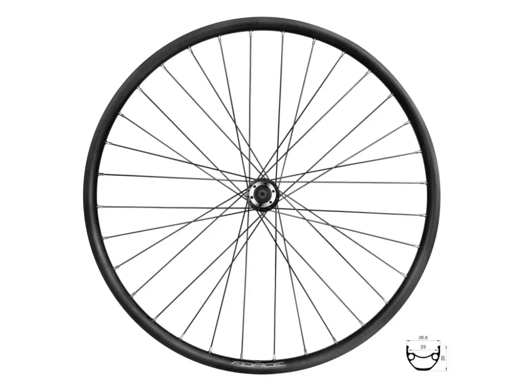 FORCE zapletené kolo přední 27,5" XC DISC 584x23 náboj Force Jen Po Omezenou Doba