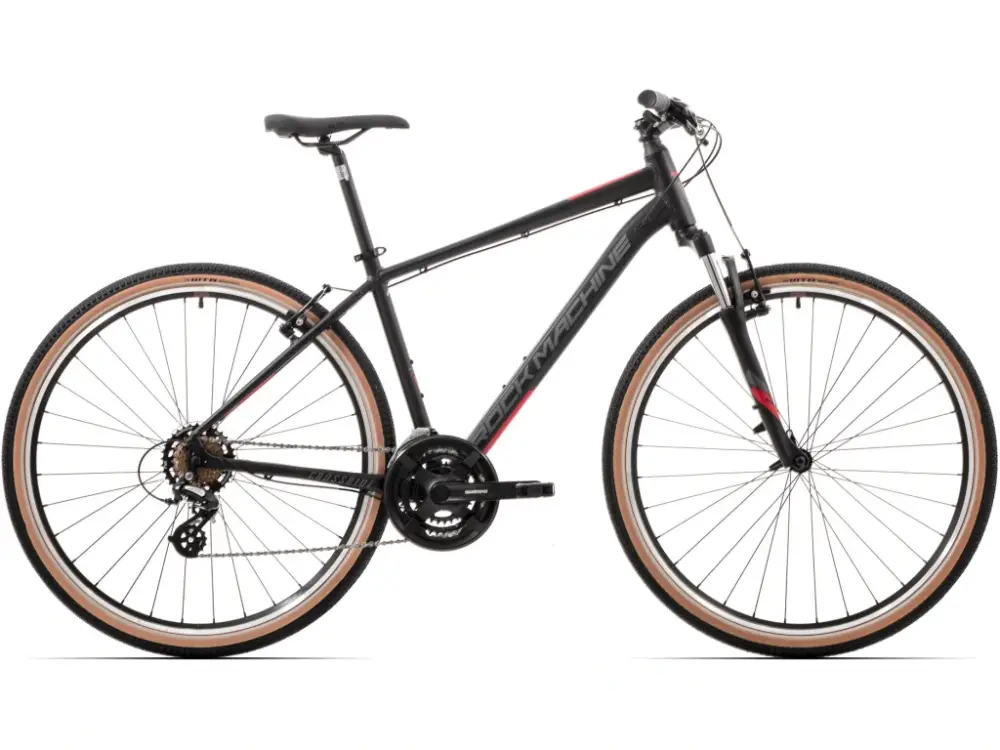 Rock Machine Crossride 100 Matte Black/Grey/Red 2022 Akce