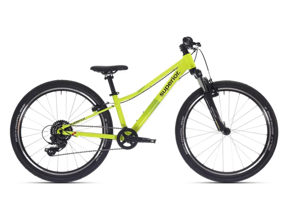 Superior RACER 24 / Matte Radioactive Yellow 2026 Finální Výprodej