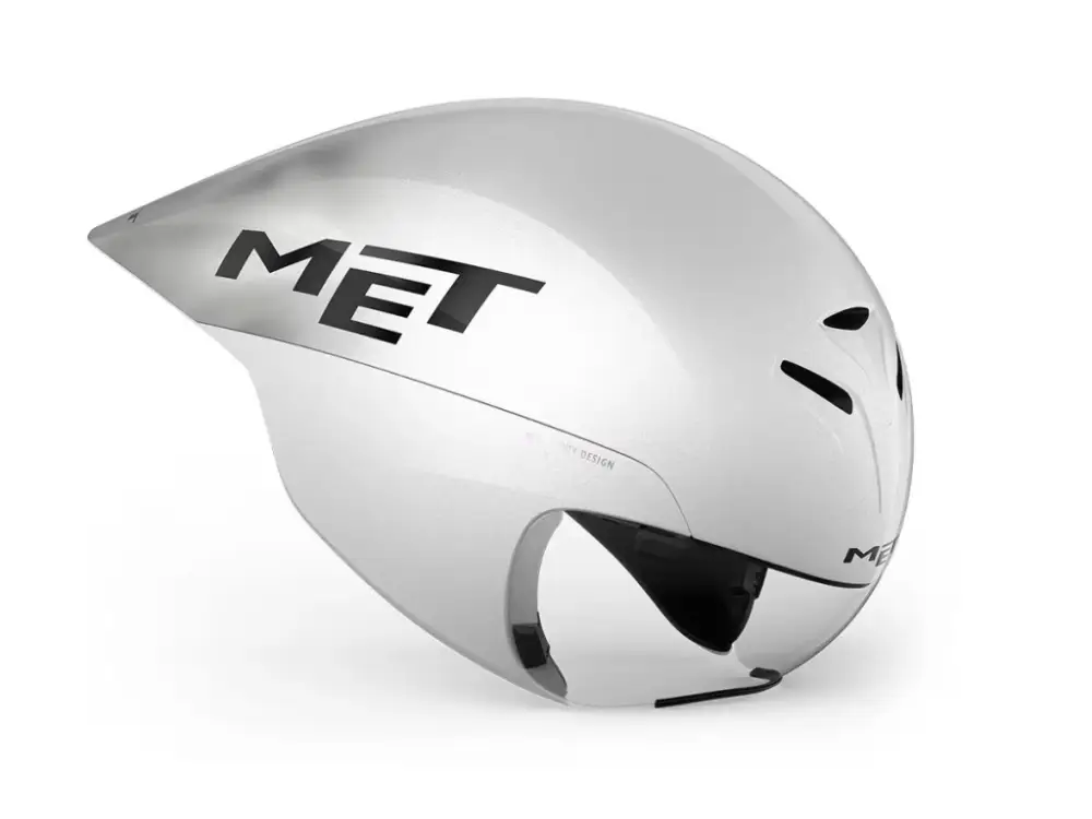 MET helma Drone Wide Body II (White Metallic | Glossy) Jen Po Omezenou Doba