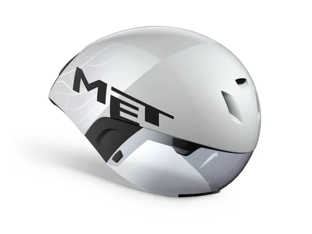 MET helma Codatronca (White Silver | Matt Glossy) Dokud Zásoby Vydrží