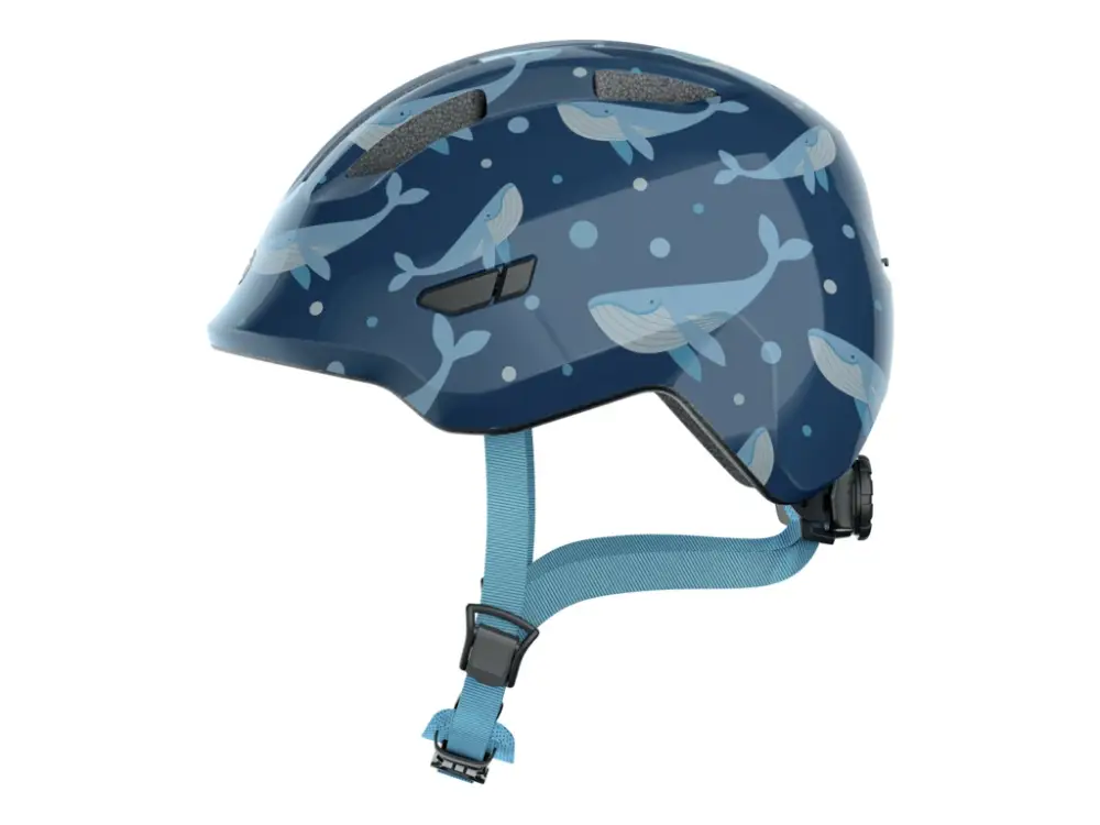 Nová Kolekce Abus helma dětská SMILEY 3.0 (blue whale)