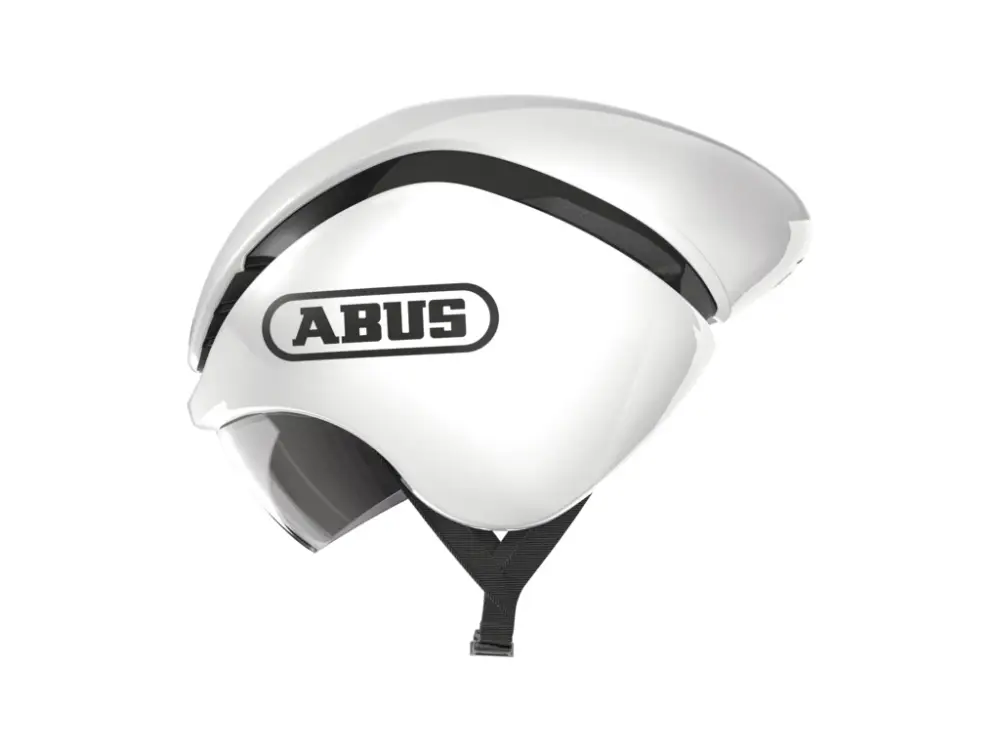 Abus helma GAMECHANGER TT 1.1 (shiny white) Akční Nabídka