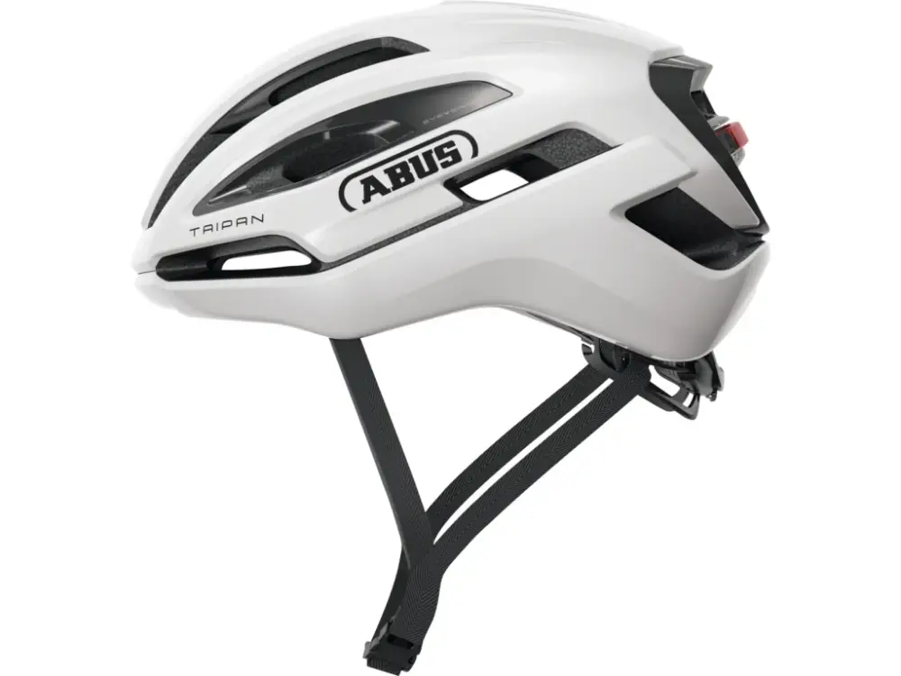 Levný Abus helma TAIPAN LED (shiny white)